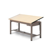 Ranger Steel 4-Post Table 60” W x 37.5” D with Tool Drawer and Shallow Drawer | 7736B