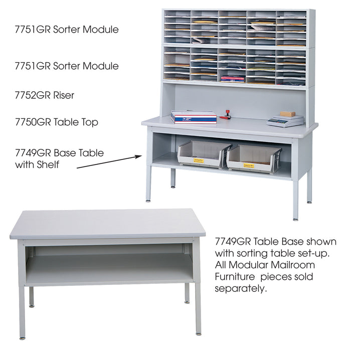 E-Z Sort® Sorting Table - Table Base Only | 7749