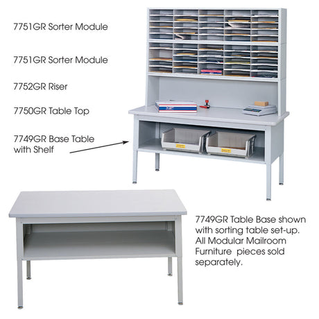 E-Z Sort® Sorting Table - Table Base Only | 7749