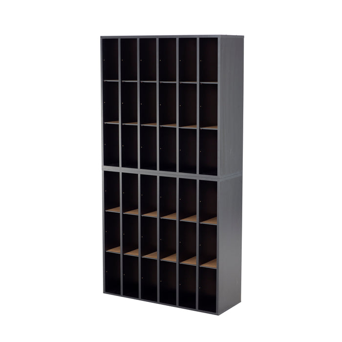 Wood 18-Compartment Mail Sorter | 7765BL