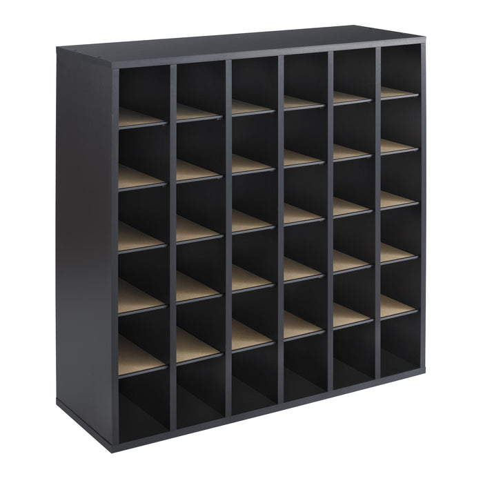 Wood 36 Compartment Mail Sorter | 7766BL