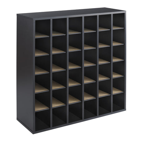 Wood 36 Compartment Mail Sorter | 7766BL