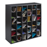 Wood 36 Compartment Mail Sorter | 7766BL