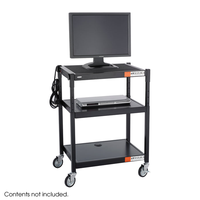 Steel Adjustable Height Cart | 8932BL