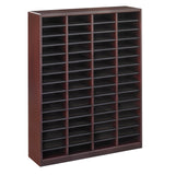 E-Z Stor® Wood Literature Organizer, 60 Compartments | 9331MH