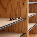 Wood Adjustable Literature Organizer, 24 Compartment | 9423