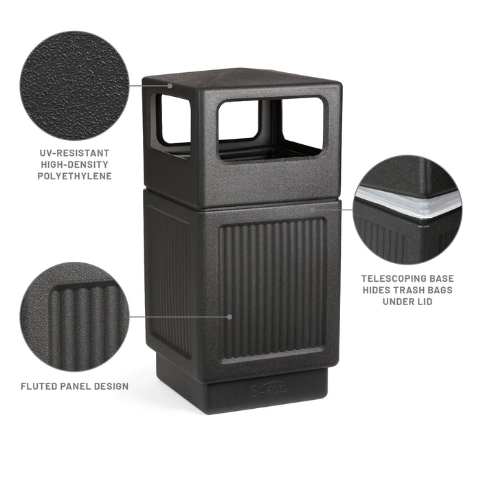 Canmeleon™ Recessed Panel, Side Open, 38 Gallon | 9476