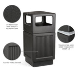 Canmeleon™ Recessed Panel, Side Open, 38 Gallon | 9476