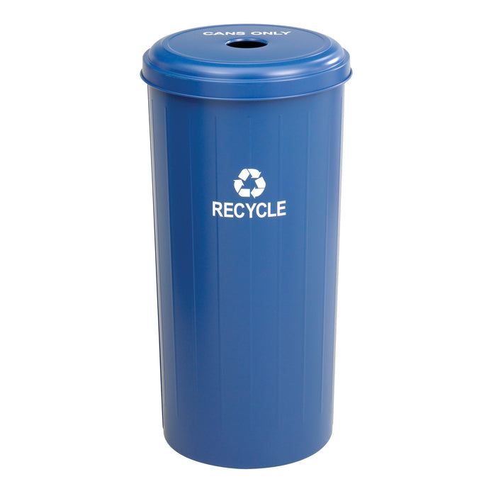 Tall Round Recycling Receptacle | 9632BU