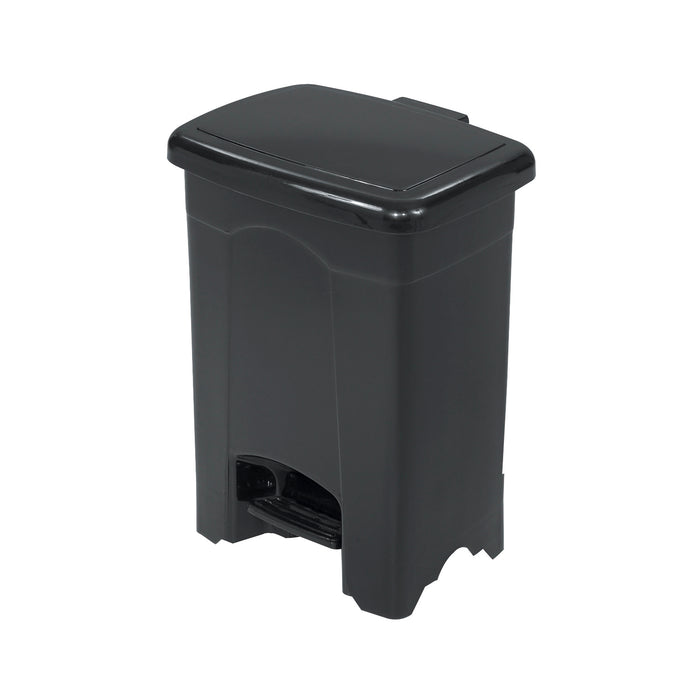Plastic Step-On Receptacle, 4-Gallon | 9710BL