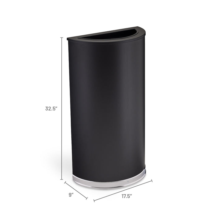 Half Round Receptacle | 9940BL