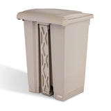 Plastic Step-On Receptacle, 12 Gallon | 9925