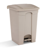 Plastic Step-On Receptacle, 12 Gallon | 9925