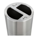 Dual Recycling Receptacle | 9931SS