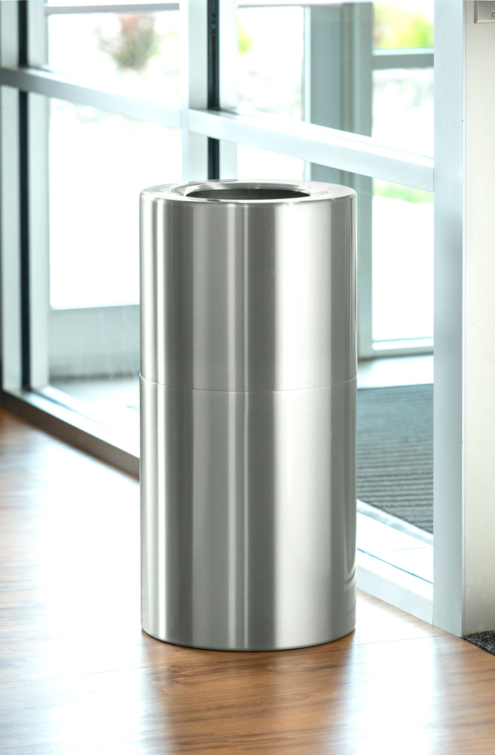 Single Recycling Receptacle, 20 Gallon | 9942SS