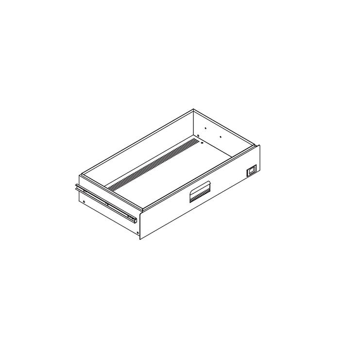 ARC Rotary™ Rollout Drawer, 24" W x 10" H | ARC2412ROD105