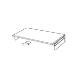ARC Rotary™ Pull Out Reference Shelf, 30" W x 15" D | ARC3015RS