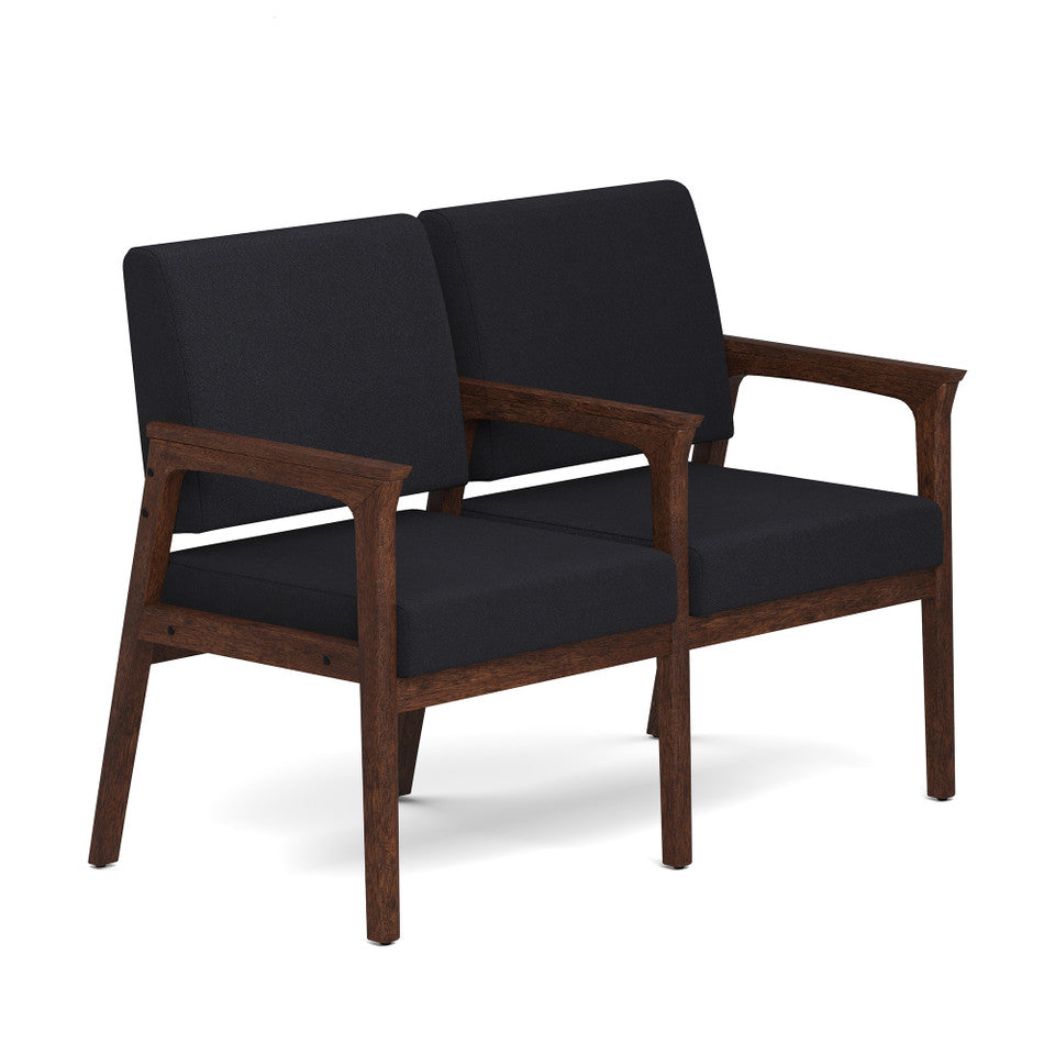 Aiden 2-Seater Guest Chair with Full Arm | OSGS4013