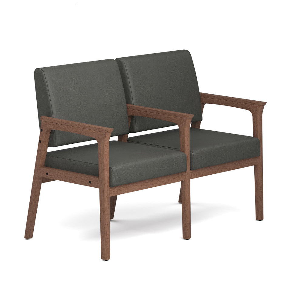 Aiden 2-Seater Guest Chair with Full Arm | OSGS4013