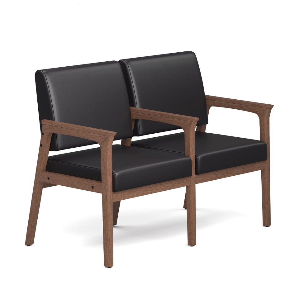 Aiden 2-Seater Guest Chair with Full Arm | OSGS4013