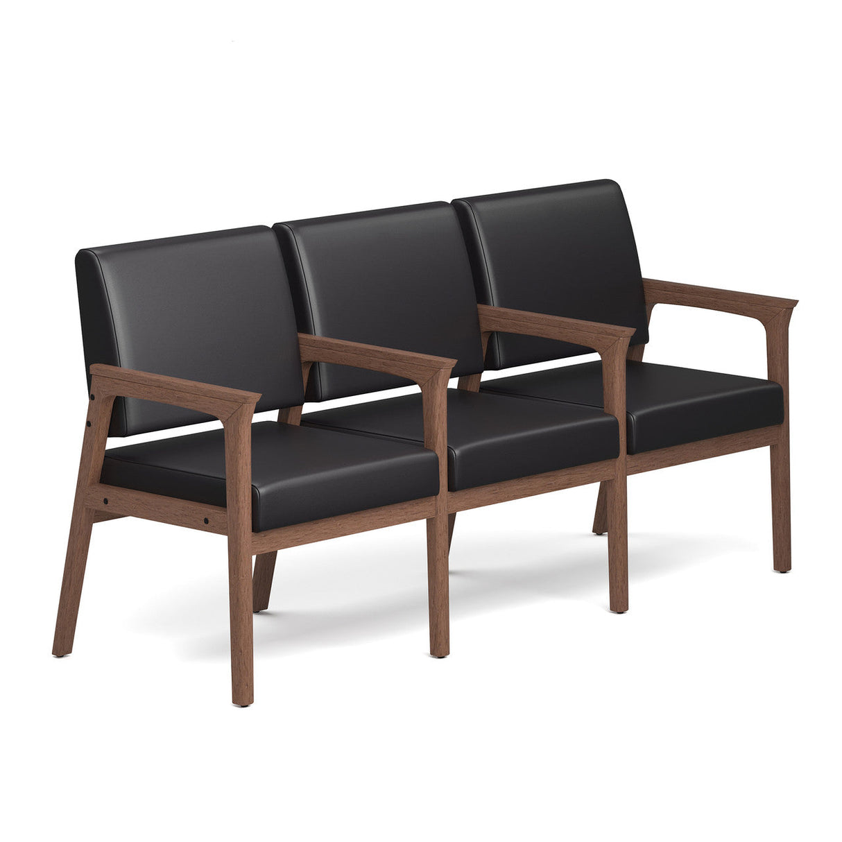 Aiden 3-Seater Guest Chair with Full Arm | OSGS4014