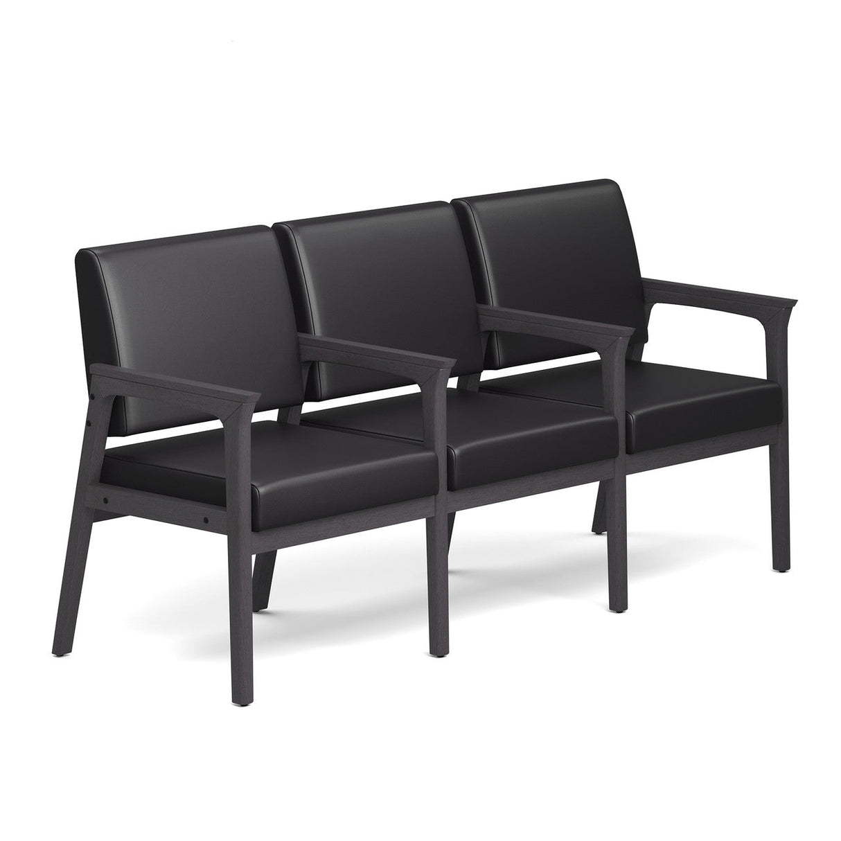 Aiden 3-Seater Guest Chair with Full Arm | OSGS4014