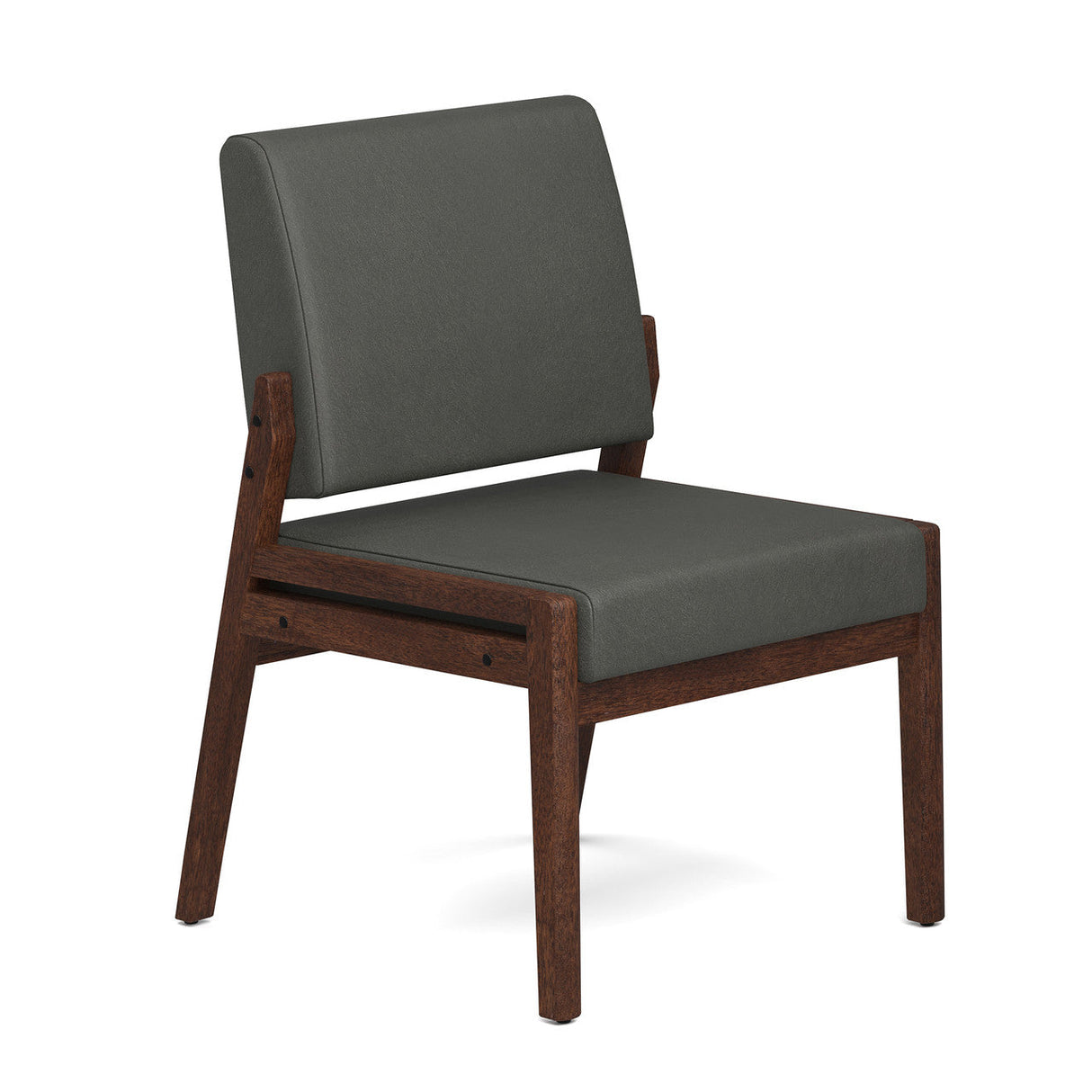 Aiden Single Seat Guest Chair with Half Arm | OSGS4016