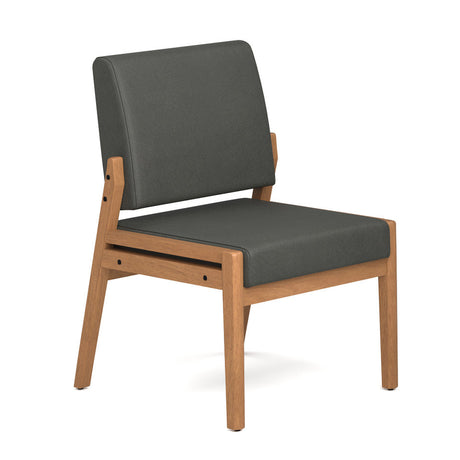 Aiden Single Seat Guest Chair with Half Arm | OSGS4016