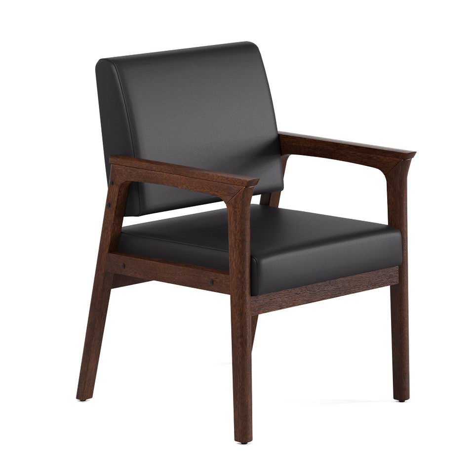 Aiden Single Seat Guest Chair with Full Arm | OSGS4012