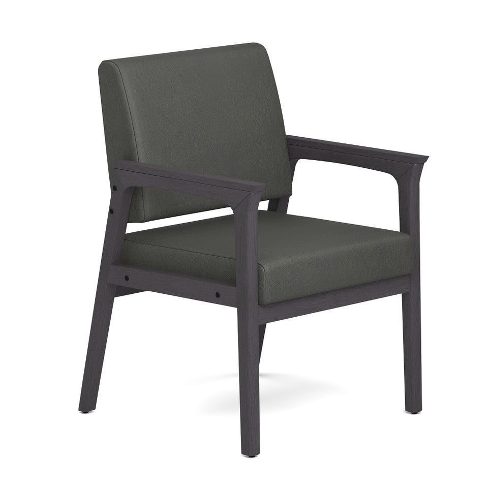 Aiden Single Seat Guest Chair with Full Arm | OSGS4012