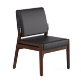 Aiden Single Seat Guest Chair with Half Arm | OSGS4016
