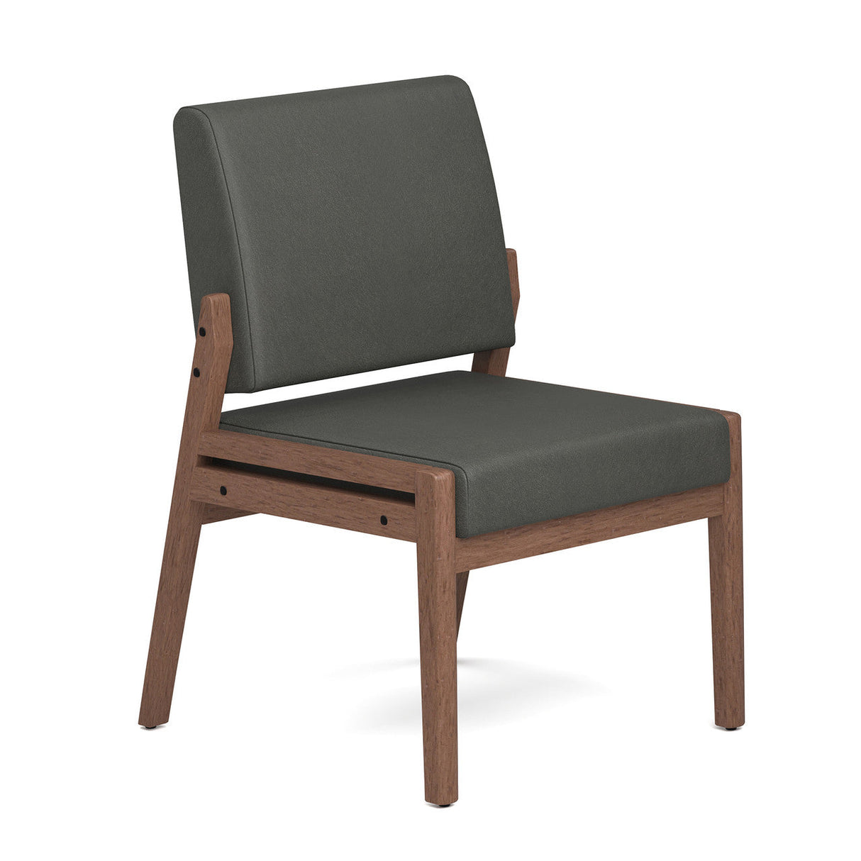 Aiden Single Seat Guest Chair with Half Arm | OSGS4016