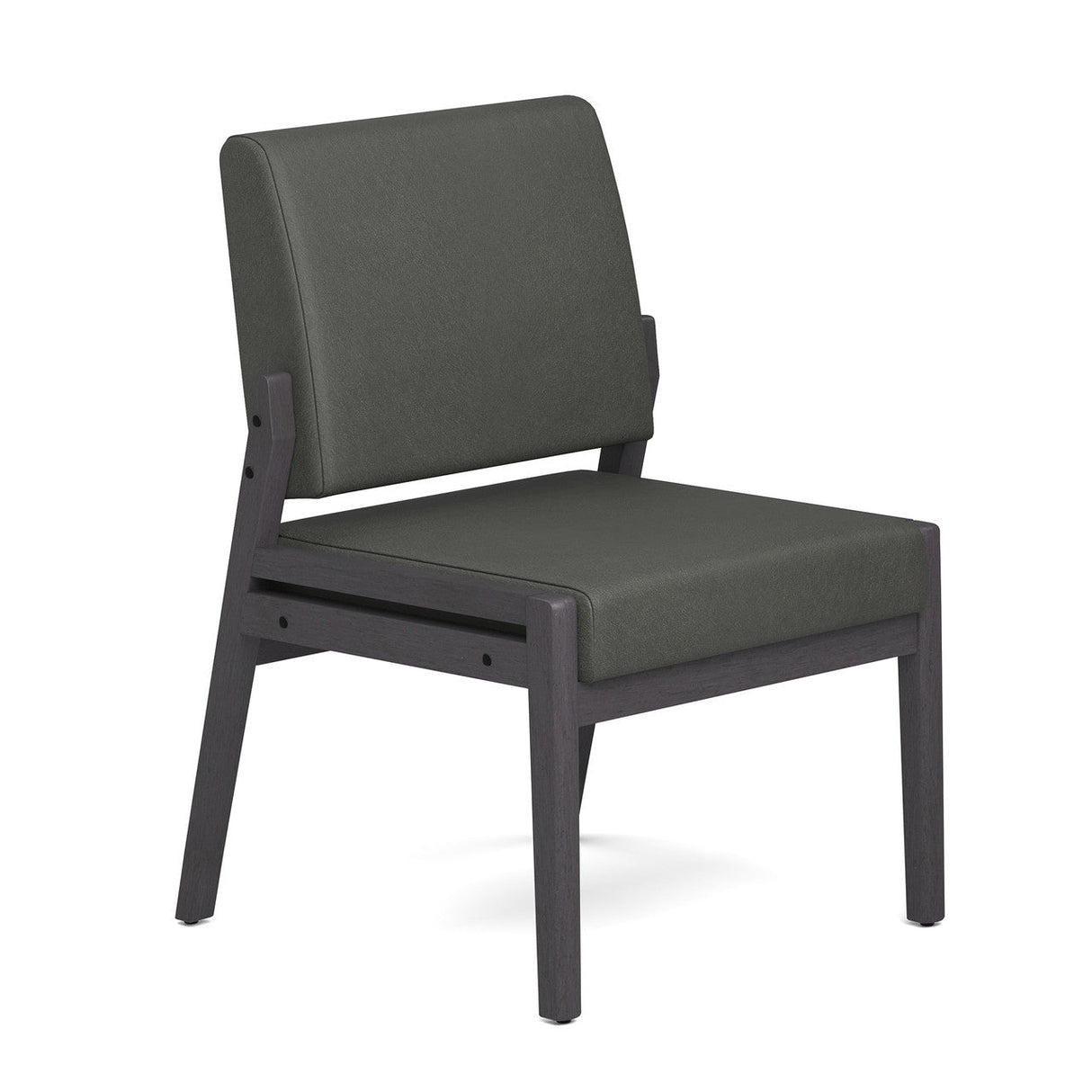 Aiden Single Seat Guest Chair with Half Arm | OSGS4016