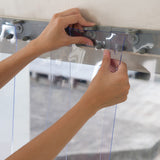 Aleco Clear-Flex II 6'x7' Anti-Static Door Kit w/ MaxBullet Polymer Hardware