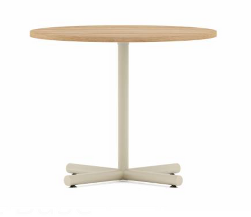 Anywhere 36" Round Meeting Table with Tubular Steel Base | TRD4RS36