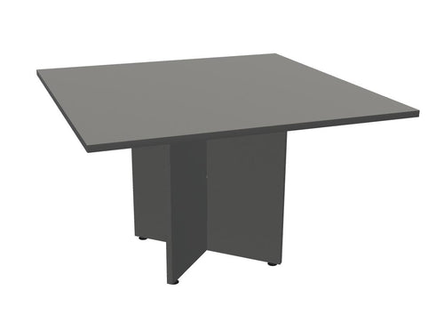 Anywhere 48" Square Meeting Table with Laminate Cross Base | TSQXB48
