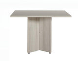 Anywhere 48" Square Meeting Table with Laminate Cross Base | TSQXB48