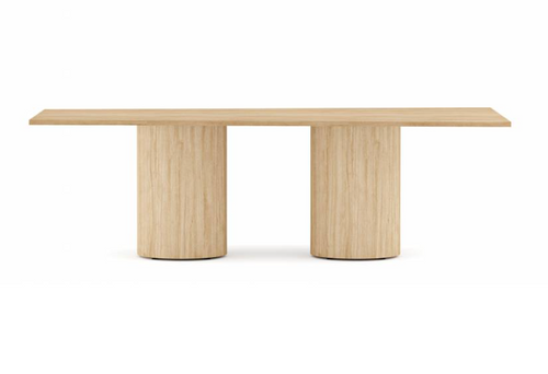 Anywhere 96"W x 36"D Wedge Conference Table with Drum Bases & One Piece Top | TWGDM9636