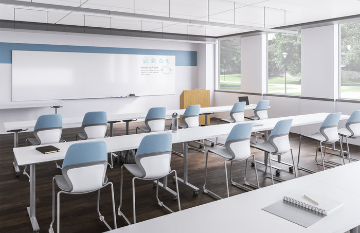 Arcozi Sled Base Stack Chair | ASC2U