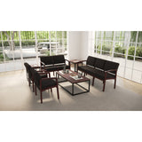 Baker Single Seat Guest Chair with Half Arm | OSGS4024