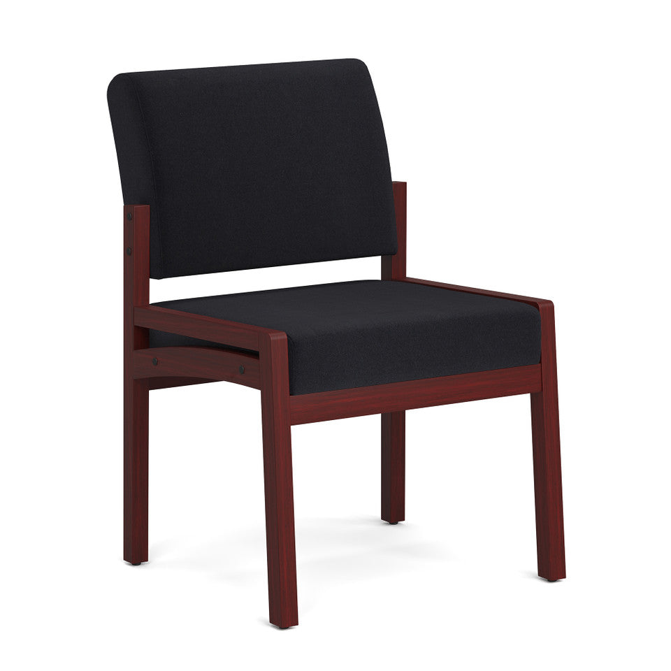 Baker Single Seat Guest Chair with Half Arm | OSGS4024