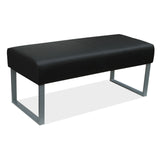 Big & Tall Bench with Silver Frame | 11490VBK