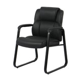 Brady Executive Guest Chair with Sled Base | OSGS4028PBK