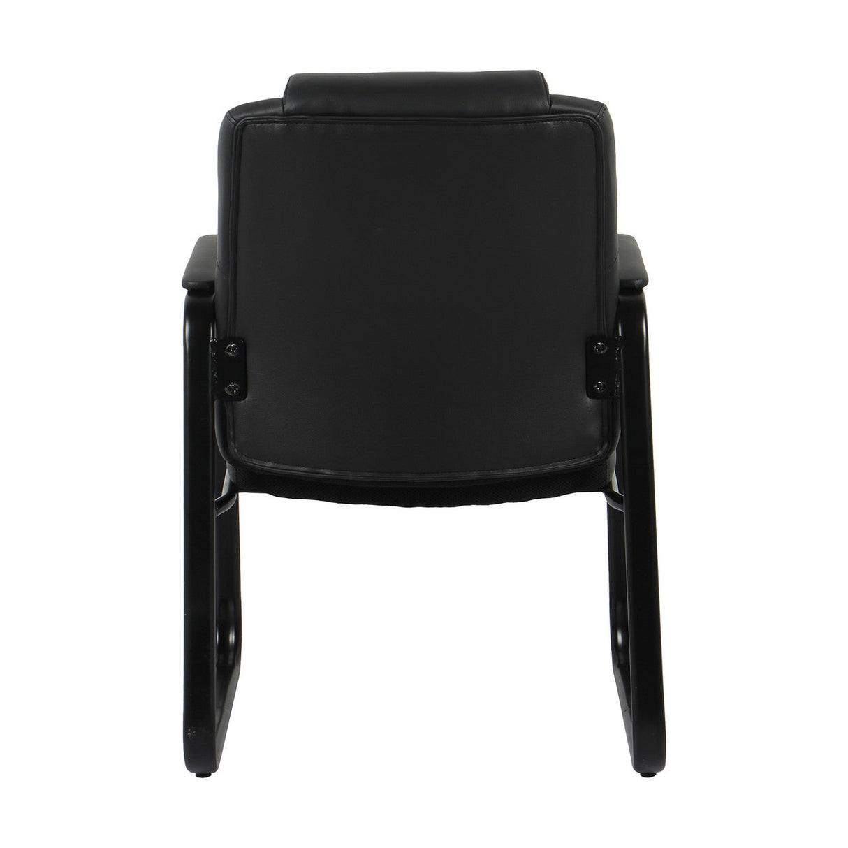 Brady Executive Guest Chair with Sled Base | OSGS4028PBK