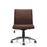Low Back Luxhide Tilter - Armless | OTG11735