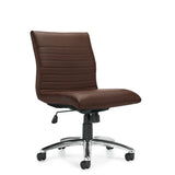 Low Back Luxhide Tilter - Armless | OTG11735