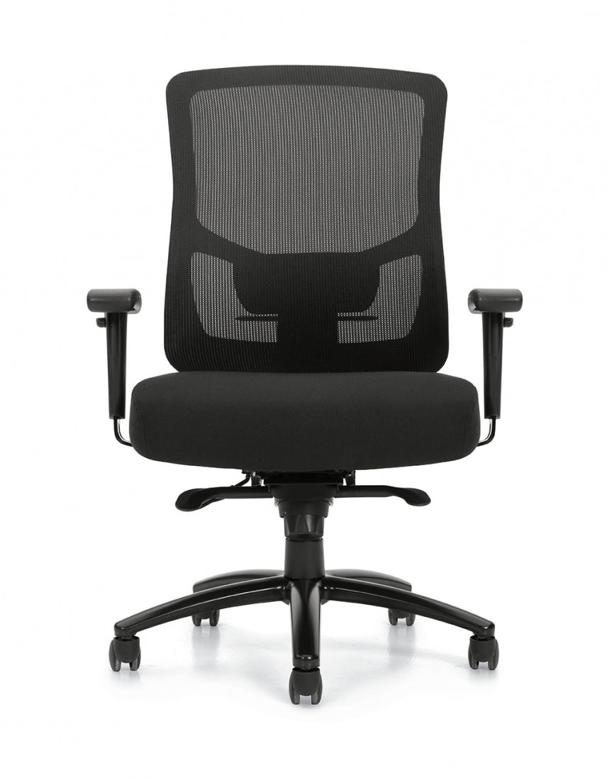Mesh Back Heavy Duty Synchro-Tilter | OTG10703B
