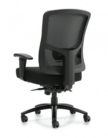 Mesh Back Heavy Duty Synchro-Tilter | OTG10703B