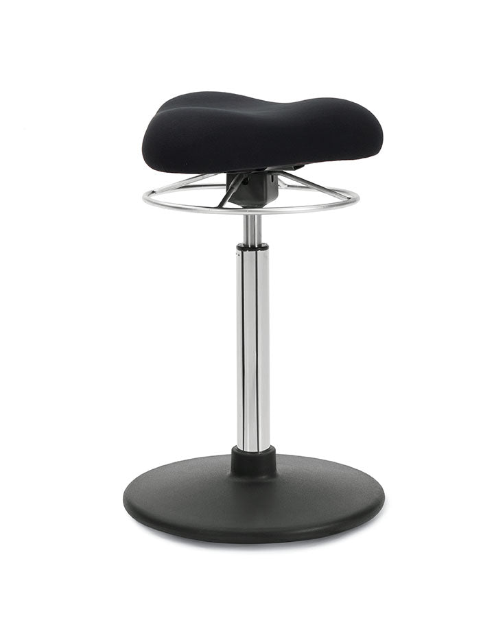 Stool With Rocker Bottom Sit-Stand Stool with Rocker Style Base | OTG10709B – Office Furniture ...