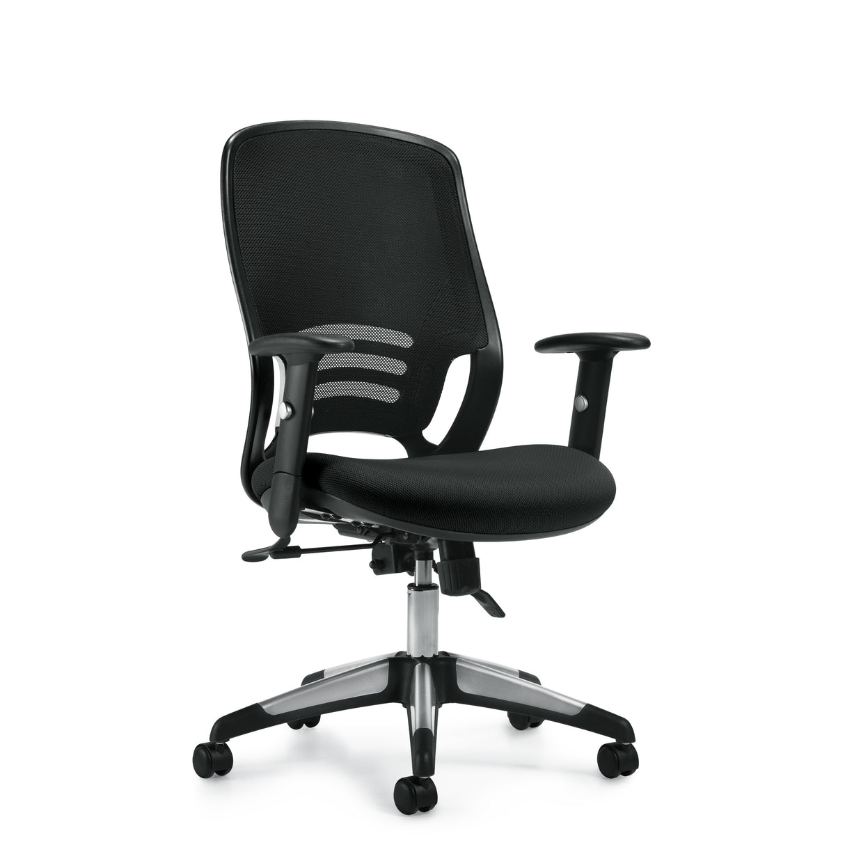 High Back Mesh Back Synchro-Tilter | OTG11685B